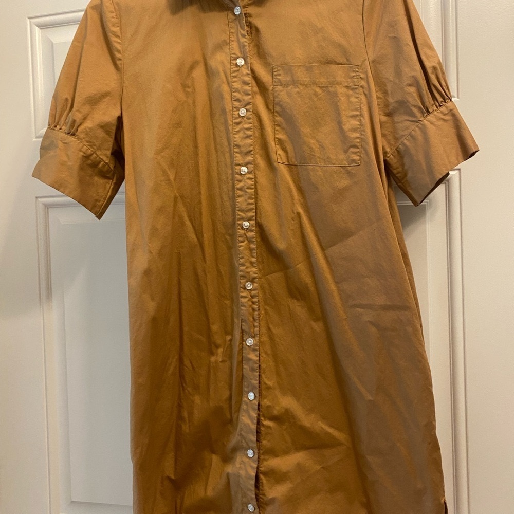 Old Navy Beige Shirt Dress